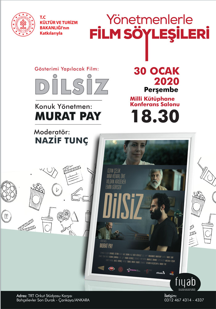 Fiyab- Yönetmenlerle Söyleşilerde Murat Pay noktayı koydu: Sinemacı coğrafyasının kültürüyle yüzleşmeli
