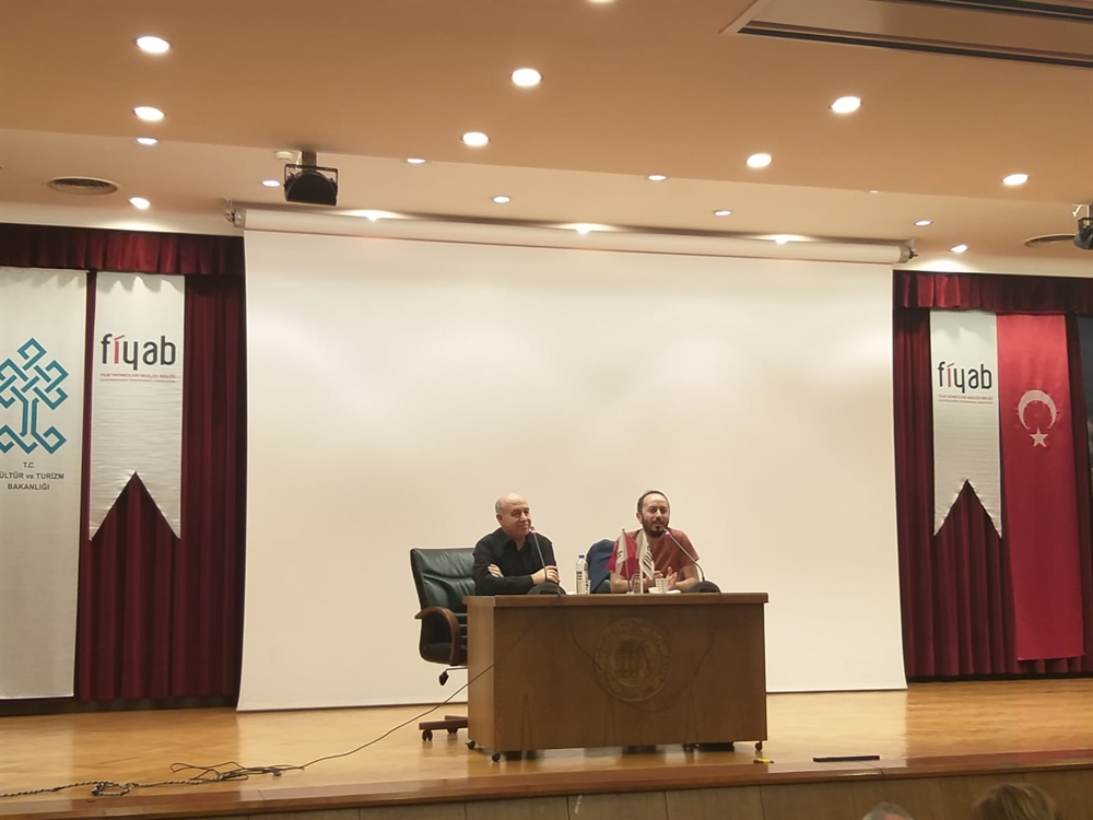 Aydın Orak, Fiyab  Ankara etkinliğinde konuştu.