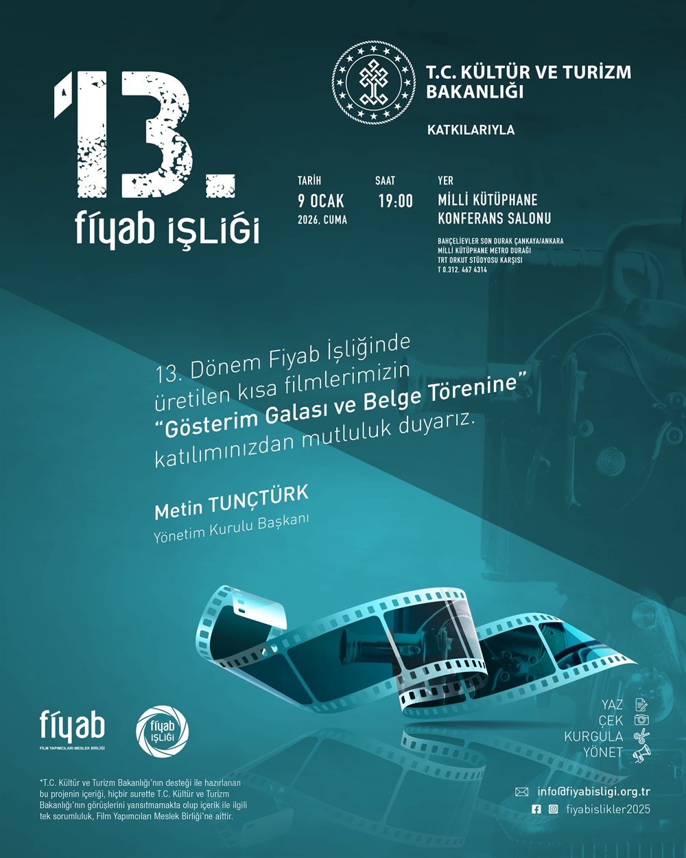 FİYAB İŞLİĞİ 13. DÖNEM GALA VE BEGE TÖRENİ