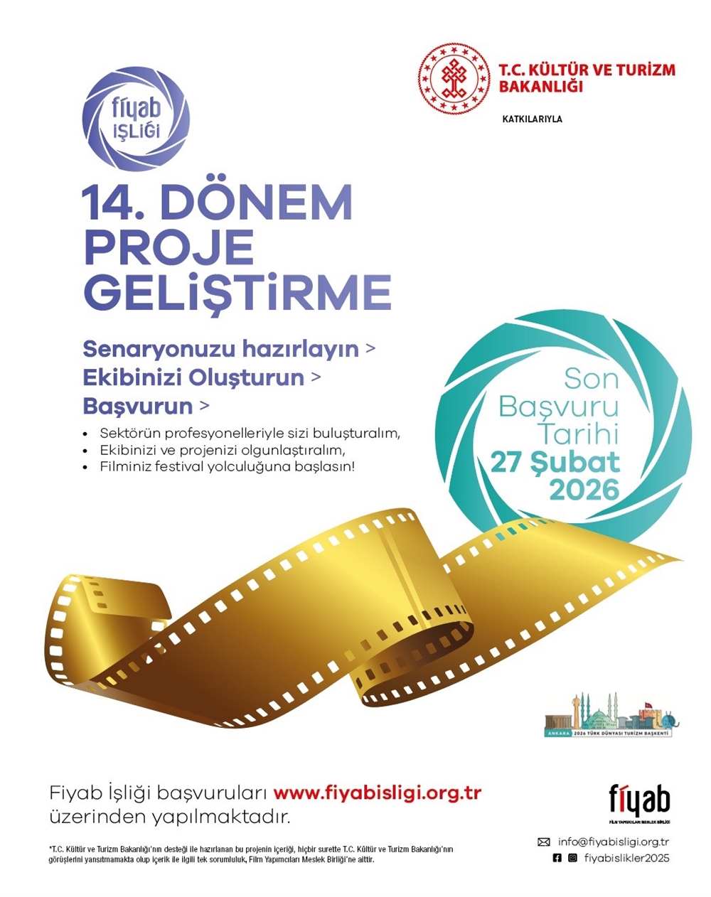 FİYAB İŞLİĞİ 14. DÖNEM PROJE GELİŞTİRME BAŞVURLARI AÇILDI